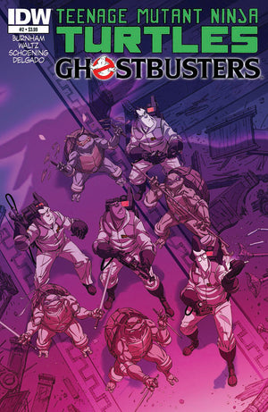Teenage Mutant Ninja Turtles / Ghostbusters #2 (Main Cover)