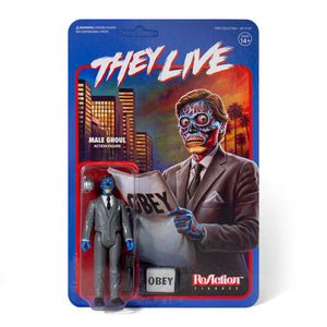 THEY LIVE MALE GHOUL REACTION FIGURE