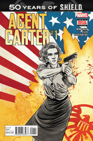 S.H.I.E.L.D. 50th Anniversary : Agent Carter #1 (Main Cover) 2015
