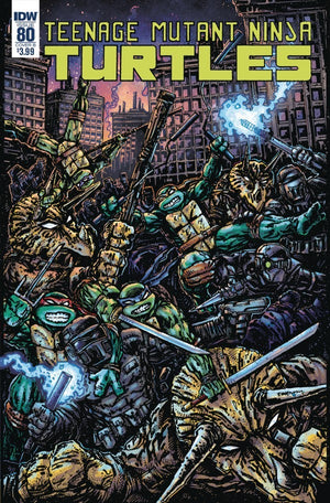 Teenage Mutant Ninja Turtles #80 (Cover B) IDW Ongoing Series