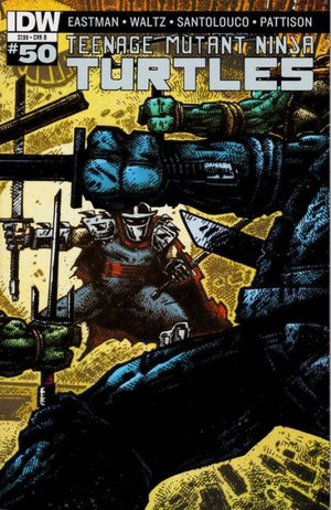 Teenage Mutant Ninja Turtles #50 Cover B (IDW Series)