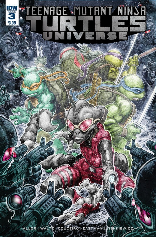 Teenage Mutant Ninja Turtles Universe #3 Main Cover  (2016 IDW)