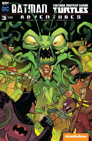 Batman / Teenage Mutant Ninja Turtles Adventures #3 Main Cover