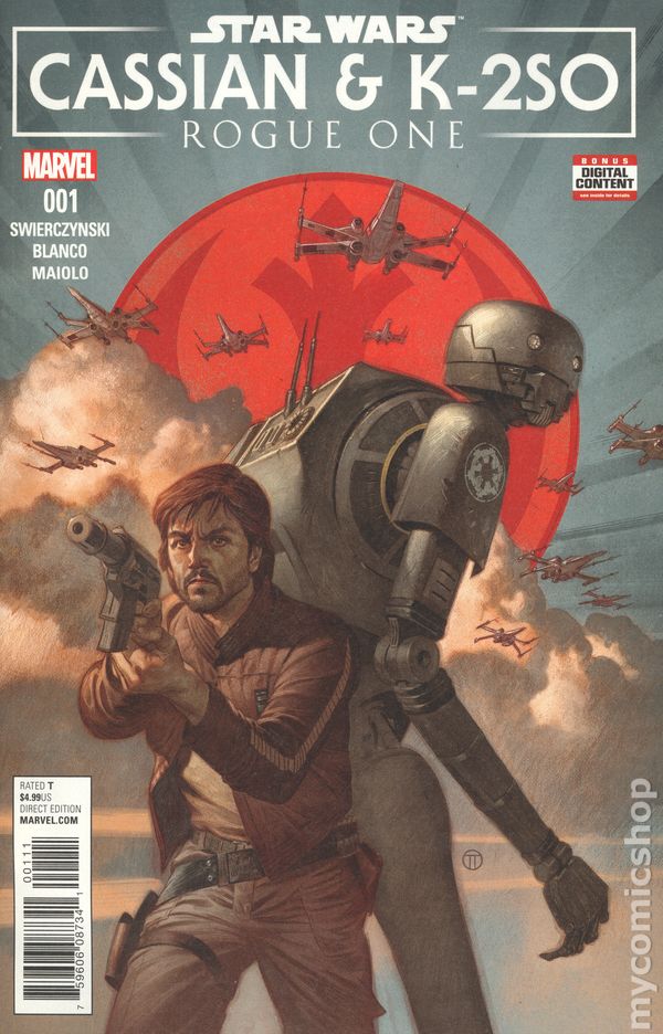 Star Wars Rogue One Cassian and K2SO (2017) #1A