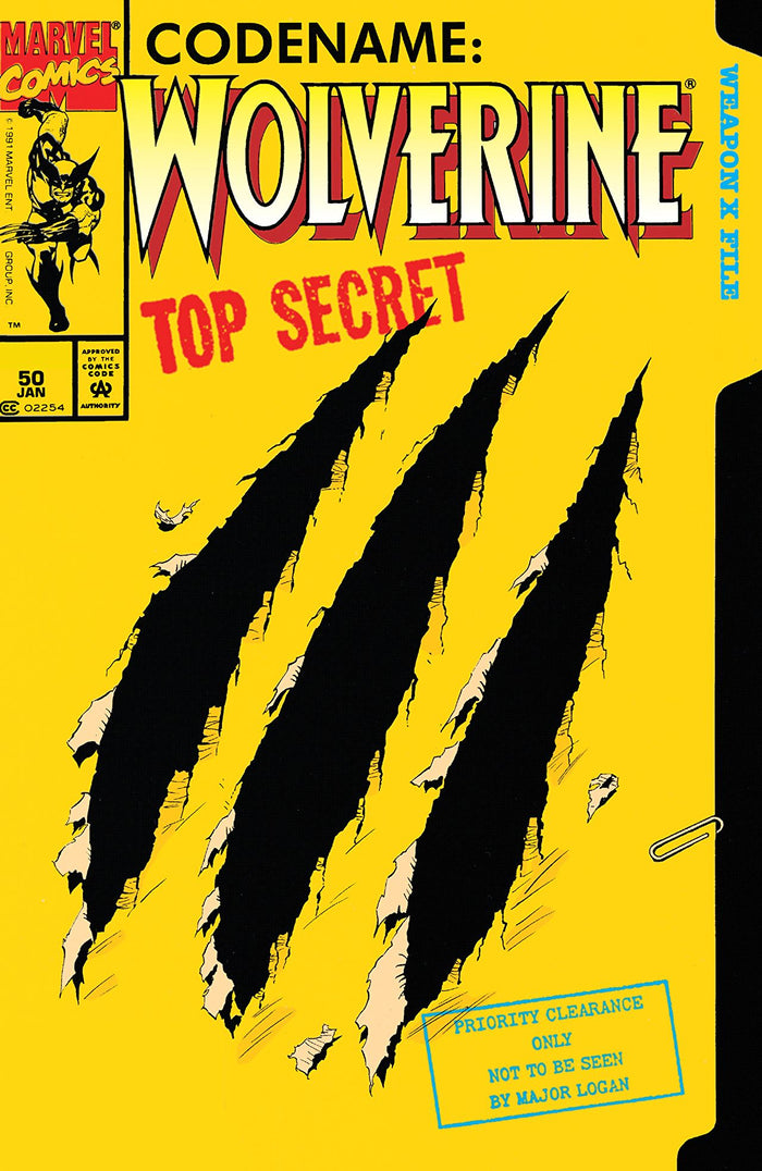 Wolverine #50 (Die-Cut Cover)