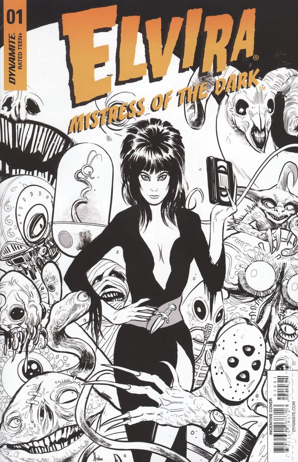 Elvira: Mistress of the Dark #1 (1:30 Incentive Variant) 2018 Dynamite Series