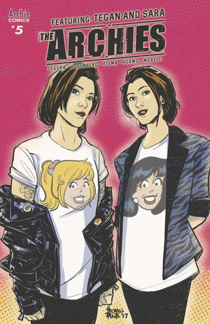 Archies #5 2018 (Featuring Tegan and Sara) Cover C