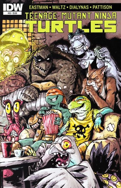Teenage Mutant Ninja Turtles #53 Cover A  (IDW Series)