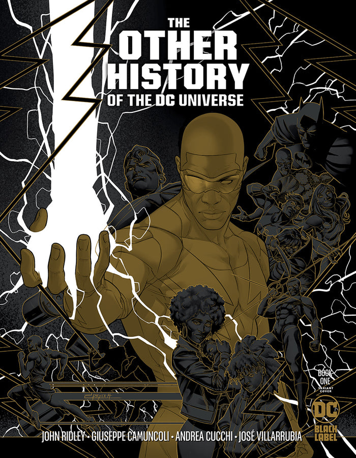 OTHER HISTORY OF THE DC UNIVERSE #1 (OF 5) INC 1:25 JAMAL CAMPBELL GOLD METALLIC INK VAR