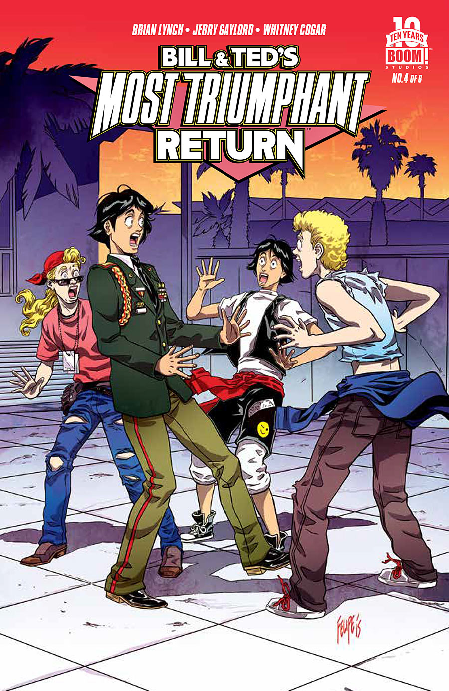 triumphant return of the king of knights booster box Bill & Ted's Most Triumphant Return #4 (Boom! 2015) – Fun Box Monster Emporium