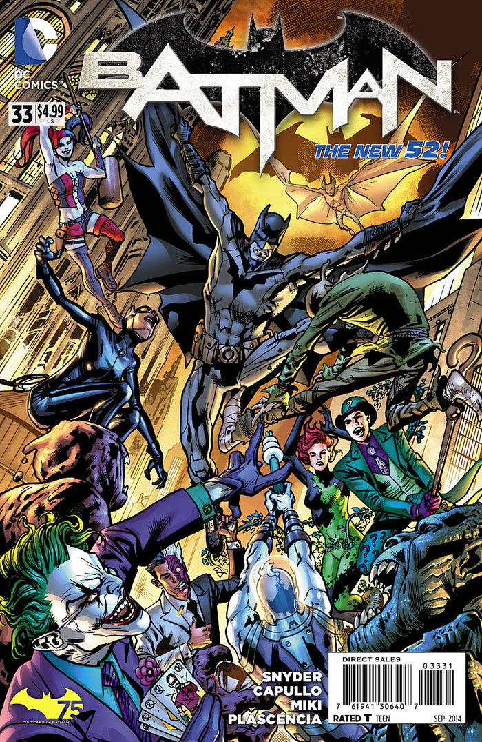 Batman #33 New 52 Snyder/Capulo 75th Ann. Variant