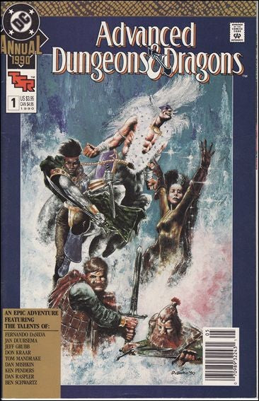 Advanced Dungeons and Dragons Annual #1 (DC Comics 1988)