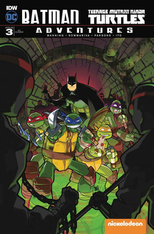 Batman / Teenage Mutant Ninja Turtles Adventures #3 RI 1:10