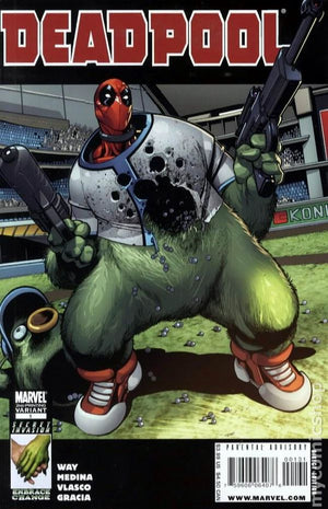 Deadpool #1 (2008 2nd Series) 2nd Printing Crane Cover