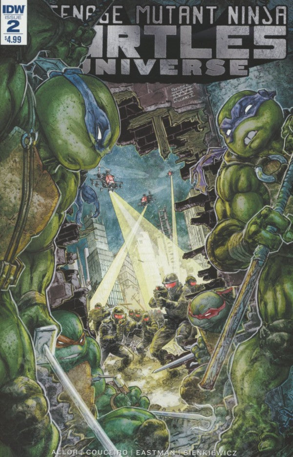 Teenage Mutant Ninja Turtles Universe #2 Main Cover (2016 IDW)