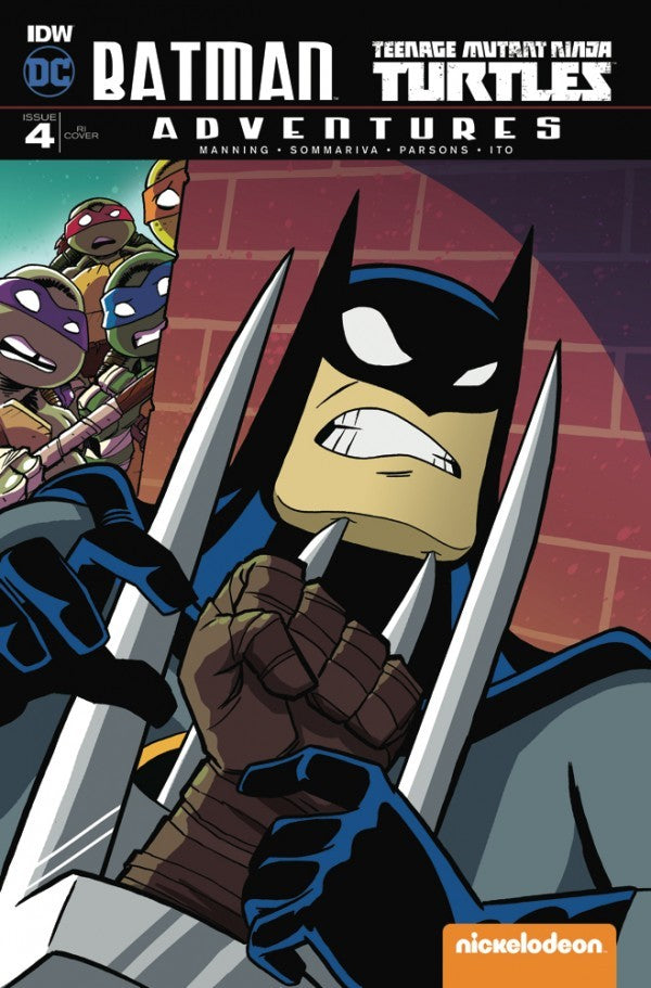 Batman / Teenage Mutant Ninja Turtles Adventures #4 RI 1:10 Cover
