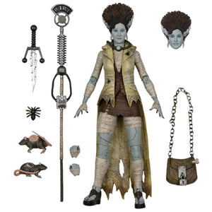 NECA: Universal Monsters x Teenage Mutant Ninja Turtles Ultimate April O'Neil as The Bride 7-Inch Scale Action Figure