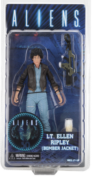 Aliens LT. Ellen Ripley (Bomber Jacket) Figure NECA