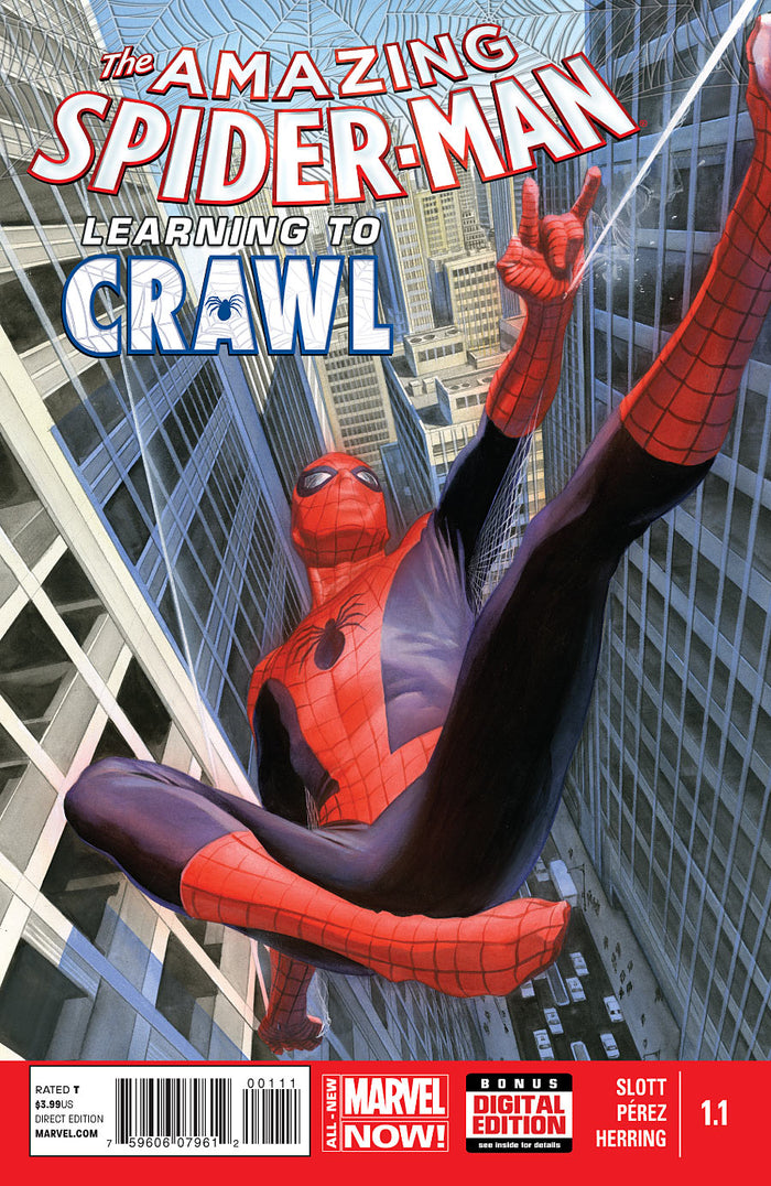 Amazing Spider-Man #1.1 Learning to Crawl 2014 Volume 3