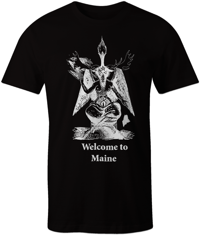 T-Shirt: Welcome To Maine: Baphomoose