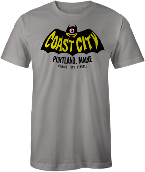 T-SHIRT: Coast City Comics Bat Store Shirt