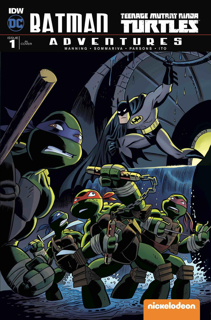 Batman / Teenage Mutant Ninja Turtles Adventures #1 RI 1:10
