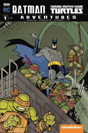 Batman / Teenage Mutant Ninja Turtles Adventures #1 RI 1:25