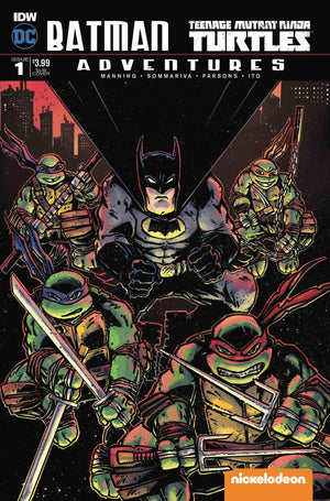 Batman / Teenage Mutant Ninja Turtles Adventures #1 Sub Cover B
