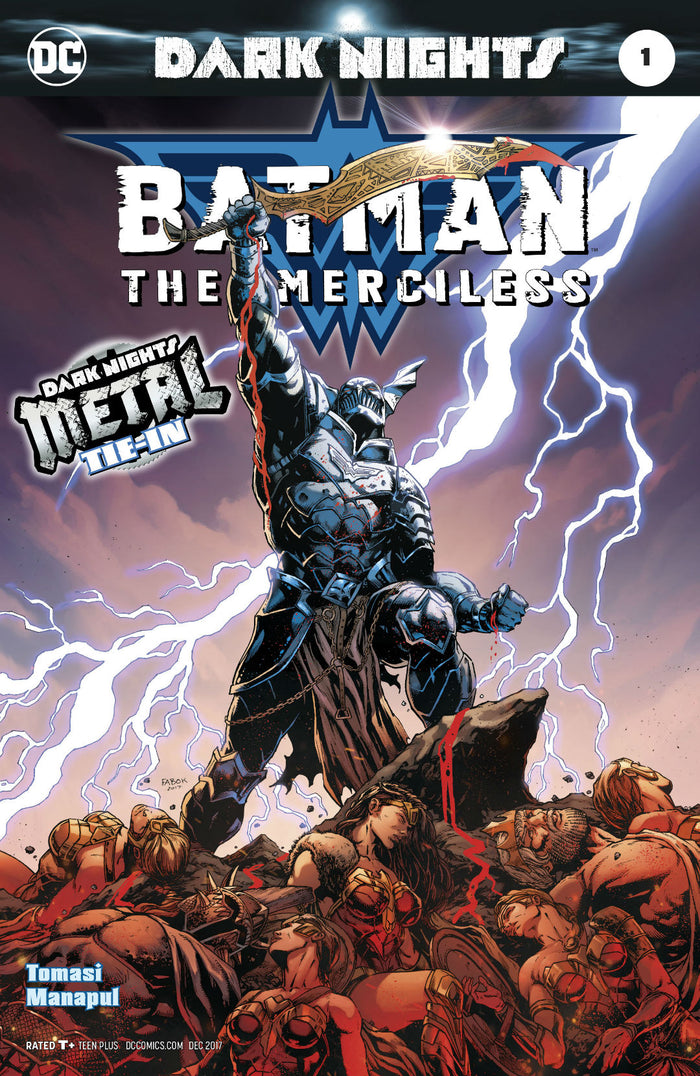 Dark nights : Batman The Merciless #1 (Metal Tie-in) Foil Cover First Printing