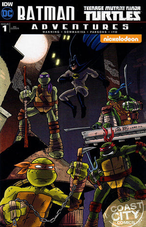 Batman / Teenage Mutant Ninja Turtles Adventures #1 Coast City Comics Exclusive Variant TMNT