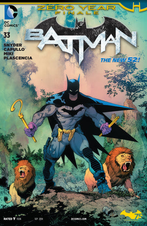 Batman #33 New 52 Snyder/Capulo Main Cover