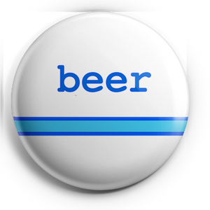 Repo Man Beer 1.25" Pin