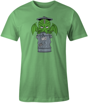 T-Shirt: Cthulhu The Grouch : (Steve Lavigne, TMNT Artist Designed)