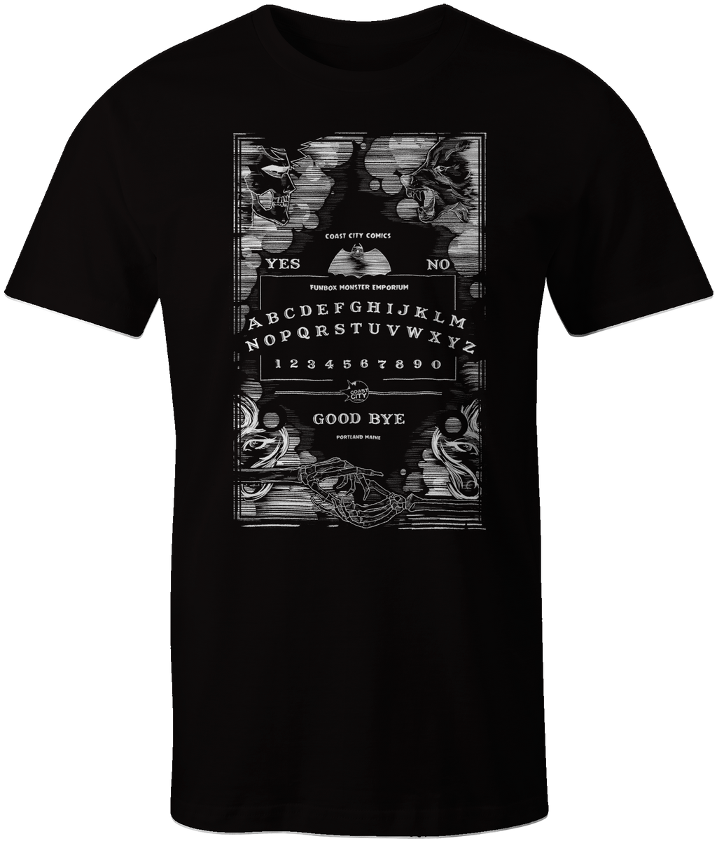 T-Shirt: Coast City Ouija Board (Designed by Ben Bishop) – Fun Box ...