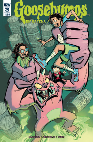 GOOSEBUMPS : MONSTERS AT MIDNIGHT #3 Cover A