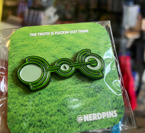 Enamel Pin: Crop Circles (Nerd Pins)