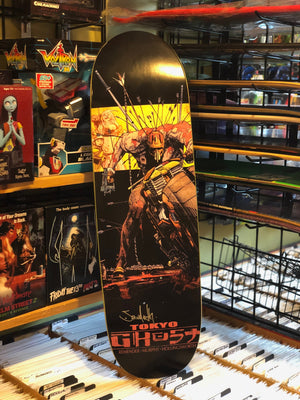Tokyo Ghost Skate Deck Signed by Sean Gordon Murphy (Popsicle New-school style)