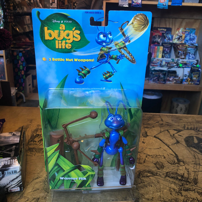 A Bug's Life (1998 Mattel) : Warrior Flik Figure MOC
