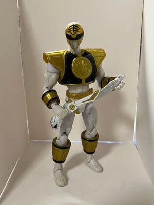 Power Rangers Megaforce Armored White Ranger (Loose)