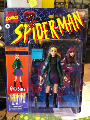 Spider-Man Retro Legends : Gwen Stacy Figure MOC