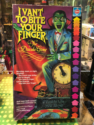 I VANT TO BITE YOUR FINGER! Nearly Complete Vintage Boardgame