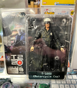 NECA: Terminator T-1000 (Motorcycle Cop) Figure (MOC)