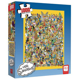 SIMPSONS CAST OF THOUSANDS 1000 PC PUZZLE (C: 0-1-2)