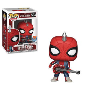 POP MARVEL SPIDER-PUNK PX VINYL FIGURE : In Pop BCW Protector