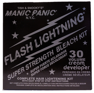 Manic Panic: Flash Lightning Bleach Kit 30 Volume Cream Developer