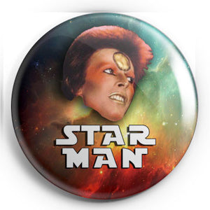 Star Man 1.25" Pin