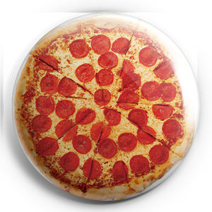 Pizza 1.25" Pin