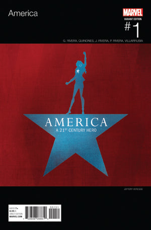 America #1 : Hip Hop Variant (Hamilton)