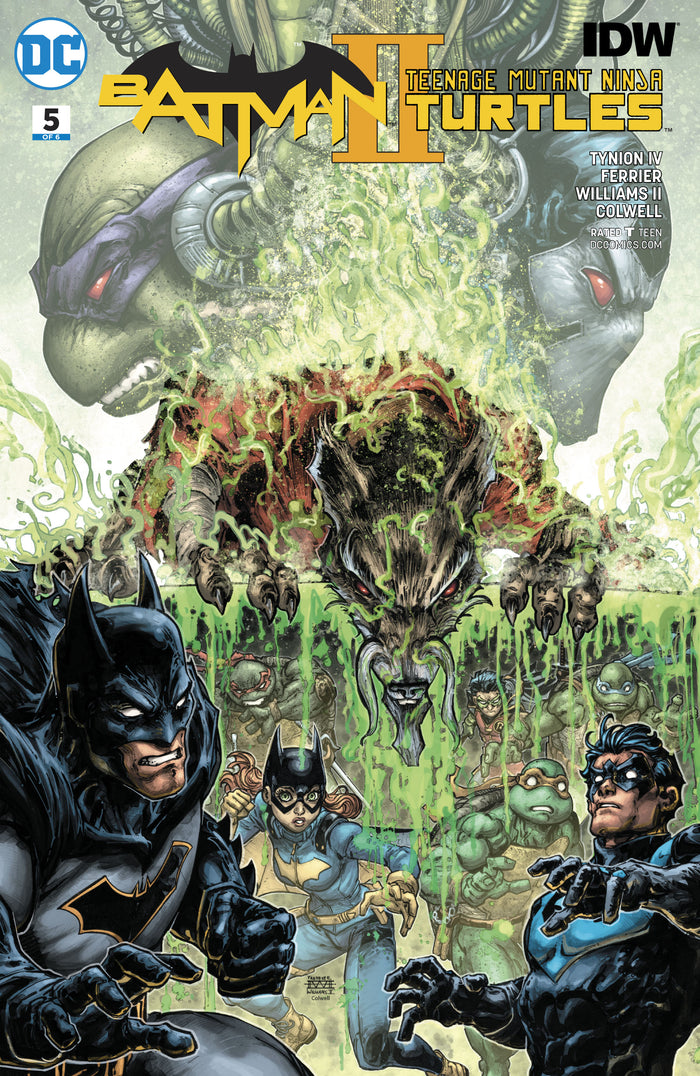 Batman /  TMNT Teenage Mutant Ninja Turtles II #5 Cover A