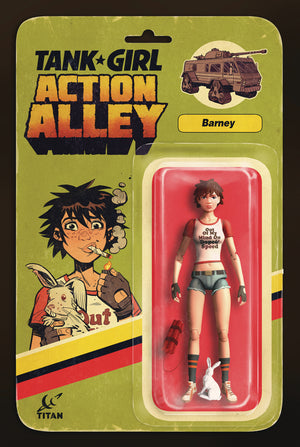 TANK GIRL ACTION ALLEY #3 CVR B ACTION FIGURE VARIANT COVER (***COMIC BOOK NOT A TOY!)